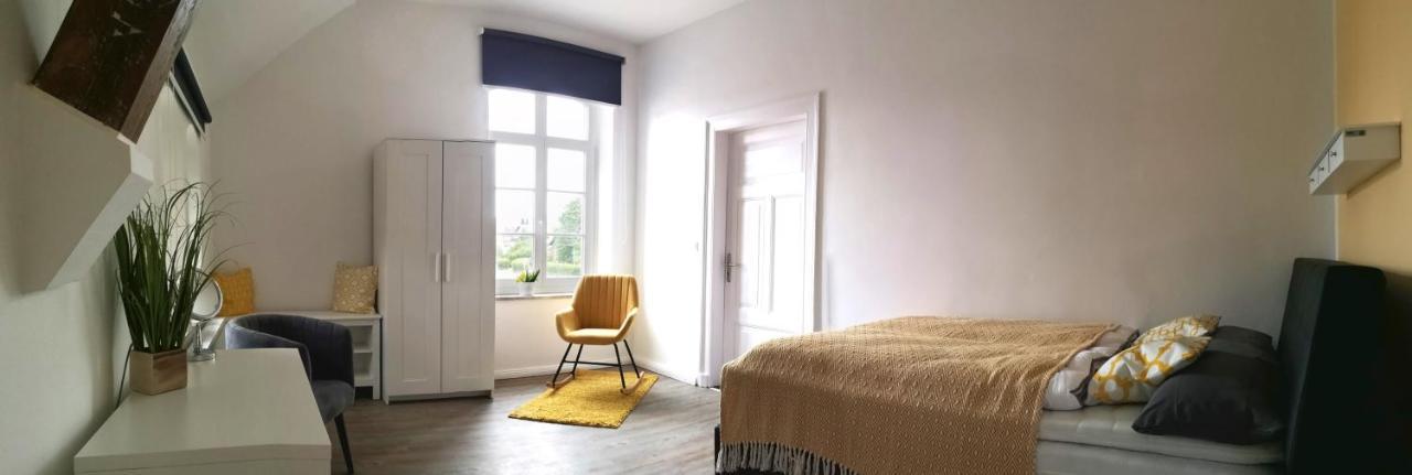 Ferienwohnung Im Bahnhof Luegde エクステリア 写真