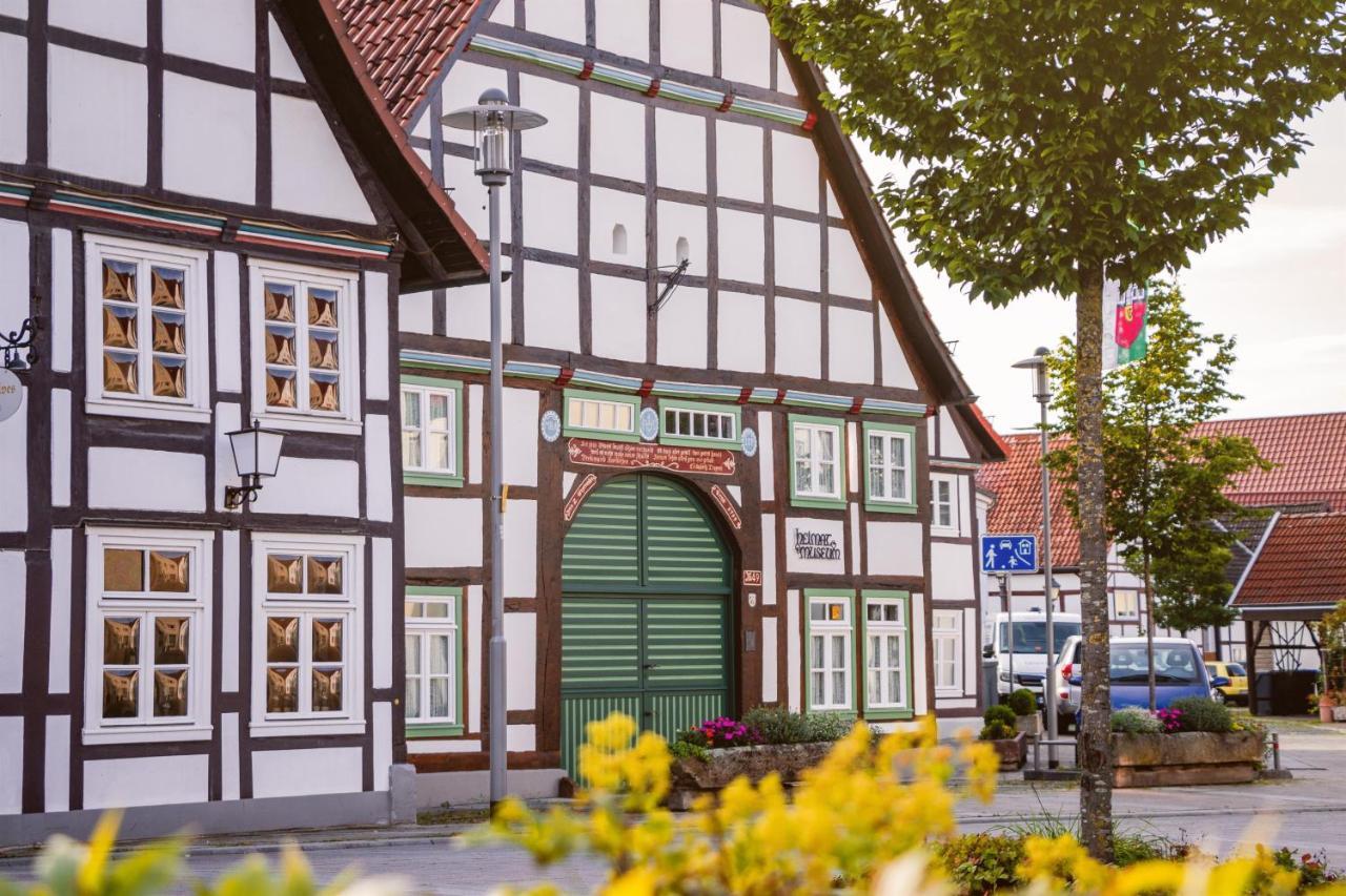 Ferienwohnung Im Bahnhof Luegde エクステリア 写真
