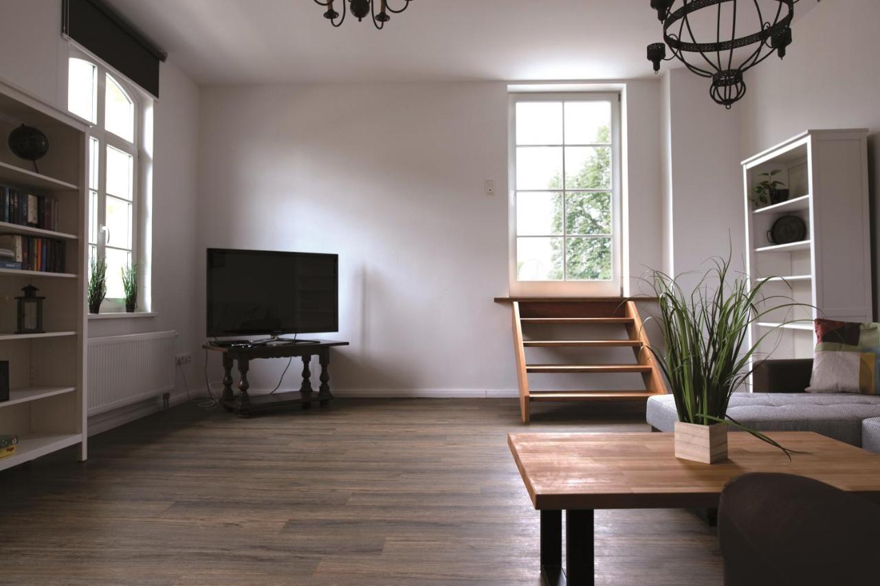 Ferienwohnung Im Bahnhof Luegde エクステリア 写真